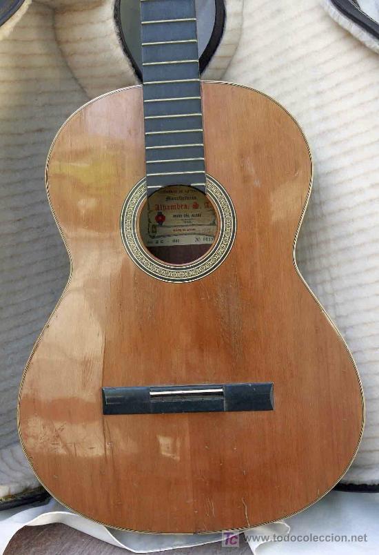 Guitarra española alhambra muro de alcoy mod. 2 - Vendido en Venta Directa  - 26781881