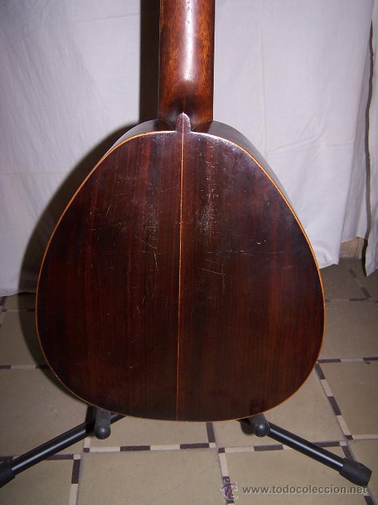 Instrumentos musicales: BANDURRIA JOSE RAMIREZ MADRID 1958 - Foto 10