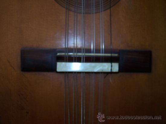 Instrumentos musicales: BANDURRIA JOSE RAMIREZ MADRID 1958 - Foto 4