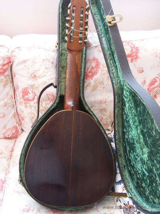 Instrumentos musicales: BANDURRIA JOSE RAMIREZ MADRID 1958 - Foto 2