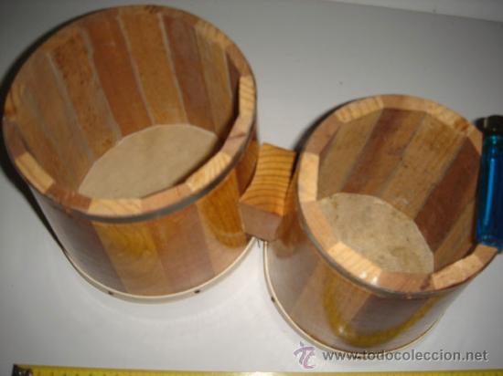 Instrumentos musicales: Bongos de madera y cuero. - Foto 2