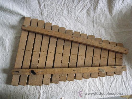 Instrumentos musicales: ANTIGUO XILOFONO DE MADERA - Foto 2