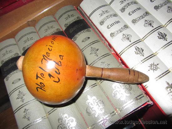 Instrumentos musicales: MARACA, RECUERDO DE CUBA. - Foto 1