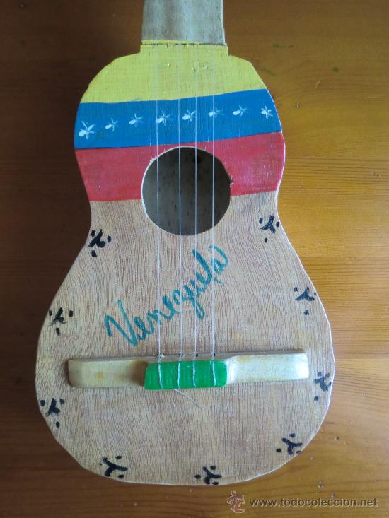 Instrumentos musicales: CUATRO artesano de VENEZUELA, hecho a mano, cuatro cuerdas. ¡Una joya! ¡Nueva! Guitarra - Foto 2 - 32822325