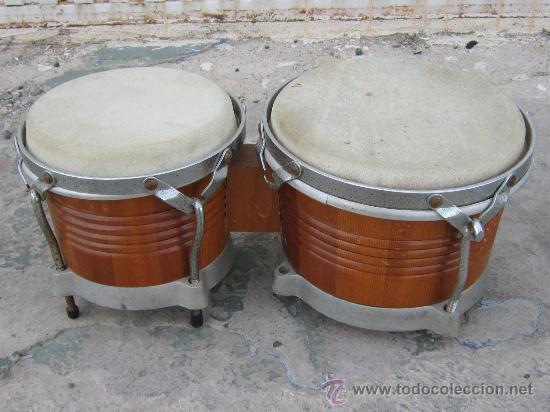 Instrumentos musicales: BONGOS EN MADERA - Foto 1