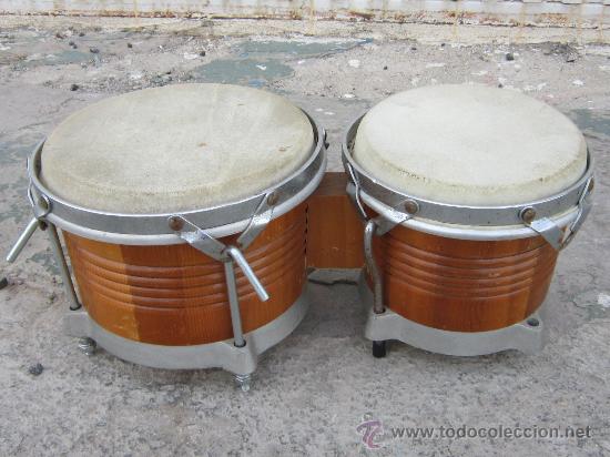 Instrumentos musicales: BONGOS EN MADERA - Foto 2