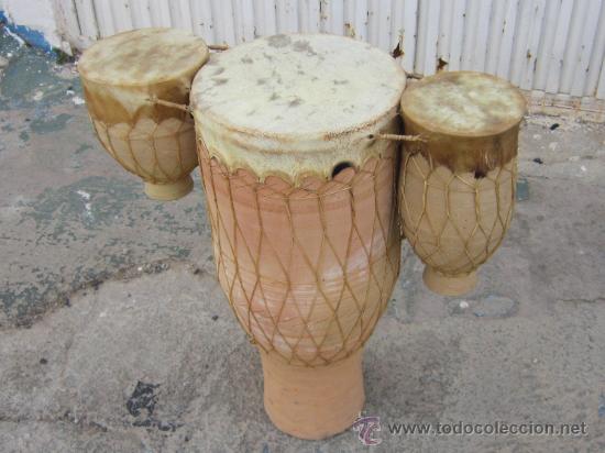 Instrumentos musicales: BONGOS EN CERAMICA - Foto 2