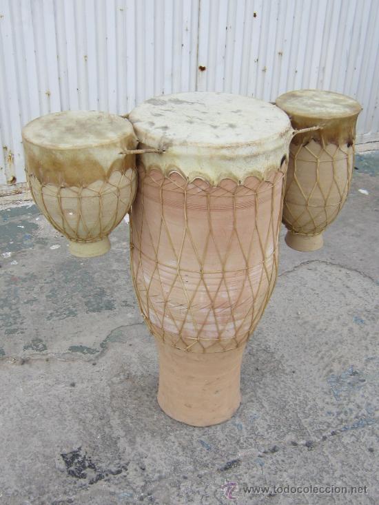 Instrumentos musicales: BONGOS EN CERAMICA - Foto 3