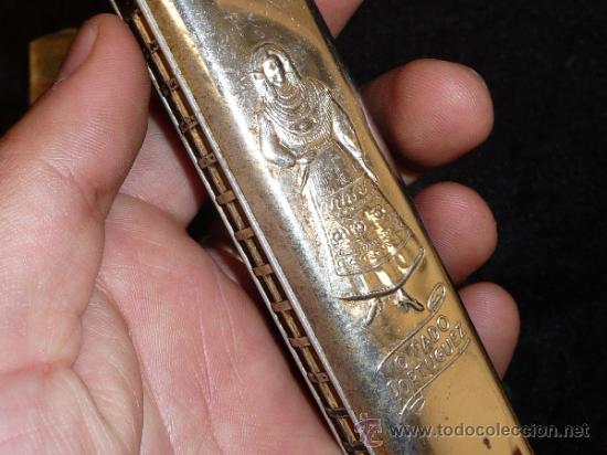 Instrumentos musicales: Antigua Armonica marca Hohner - Foto 3