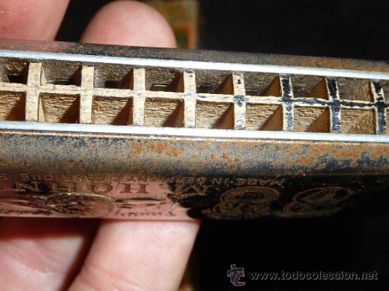 Instrumentos musicales: Antigua Armonica marca Hohner - Foto 4