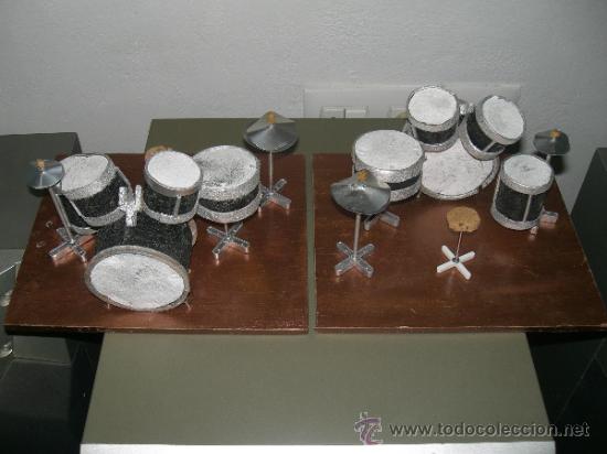 Instrumentos musicales: BATER&Iacute;A MINIATURA PRECIOSA - Foto 2