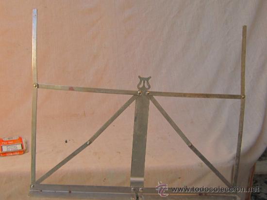 Instrumentos musicales: ATRIL PLEGABLE EN METAL - Foto 3