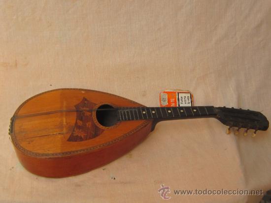 Instrumentos musicales: MANDOLINA ANTIGUA - Foto 1
