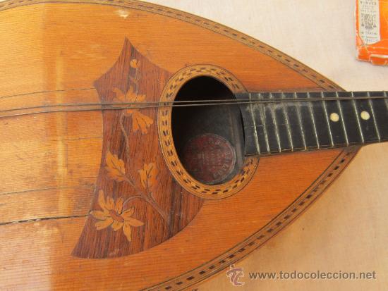 Instrumentos musicales: MANDOLINA ANTIGUA - Foto 2