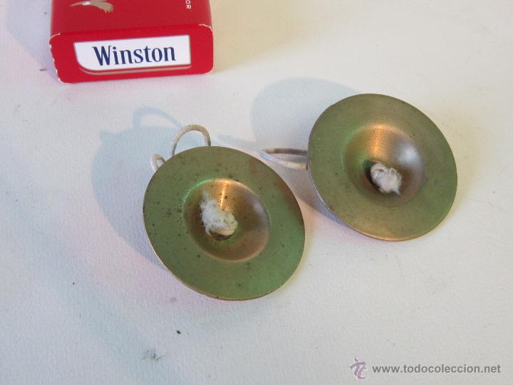Instrumentos musicales: CHINCHINES DE LATON PARA DANZA ARABE - Foto 2