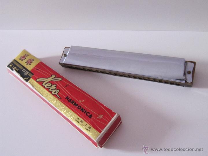Instrumentos musicales: HARMONICA HERO EN ESTUCHE ORIGINAL A&Ntilde;OS 80 - Foto 6