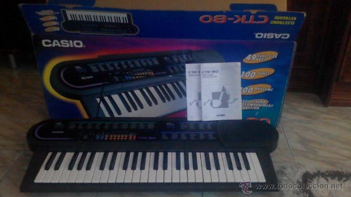 Instrumentos musicales: Organo Electrónico Casio CTK-80 - Foto 2 - 43148730