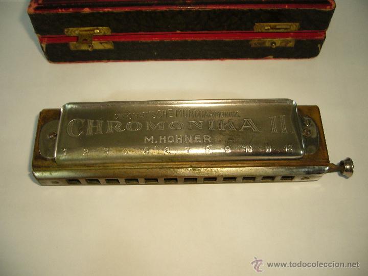 Instrumentos musicales: ARMONICA HOHNER CHROMONIKA II - Foto 3