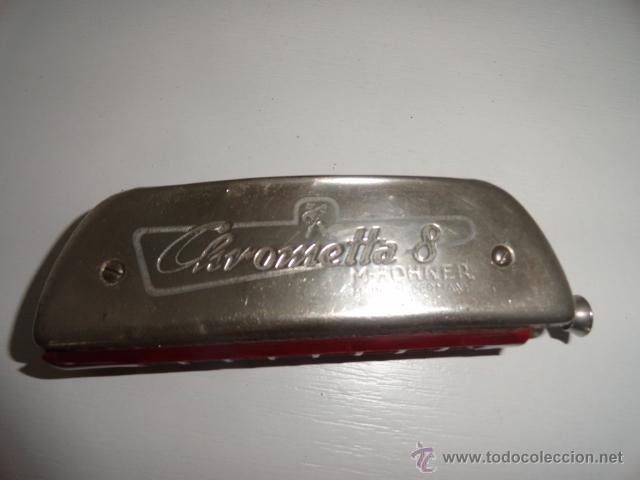 Instrumentos musicales: ARM&Oacute;NICA VINTAGE CROM&Aacute;TICA, CHROMETTA 8 , M. HOHNER - Foto 5