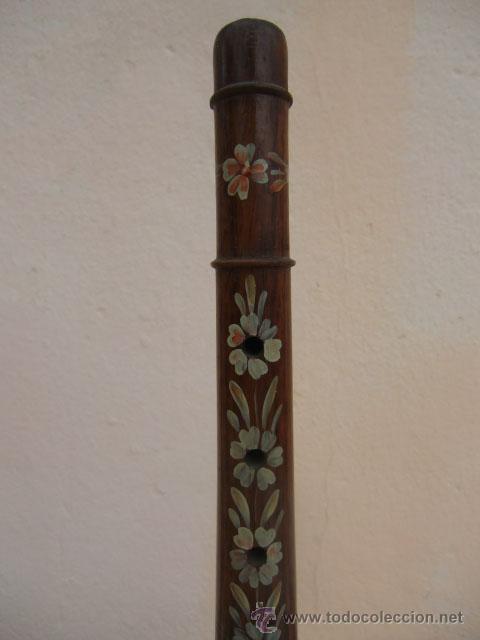 Instrumentos musicales: Flauta de madera con la base de metal - Foto 7