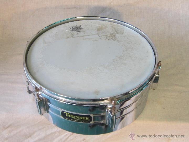 Instrumentos musicales: tambor en acero inoxidable marca  thunder - Foto 5