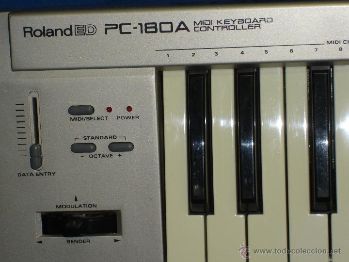 Organo Roland Ed Pc 180 A Con Transformador Vendido En Subasta