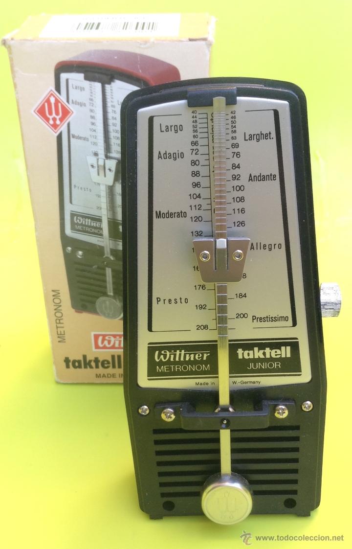 Instrumentos musicales: Metronomo willner taktell junior - Foto 1