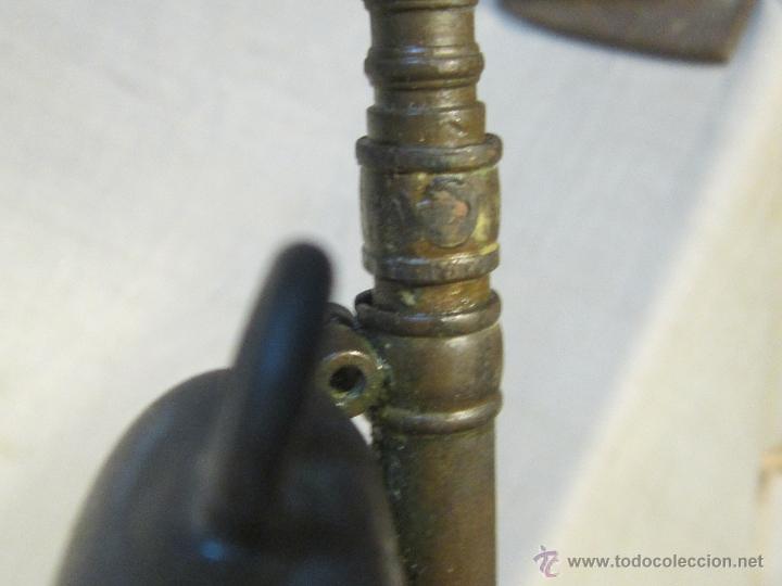 Instrumentos musicales: CORNETA ANTIGUA DE LATON - Foto 2