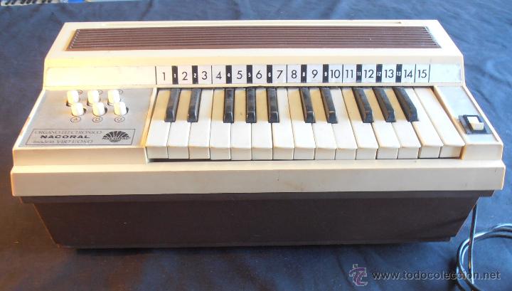 Instrumentos musicales: ORGANO ELECTRONICO NACORAL - Foto 1