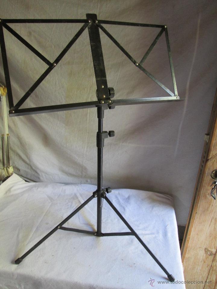 Instrumentos musicales: ATRIL PARA PARTITURAS. - Foto 5