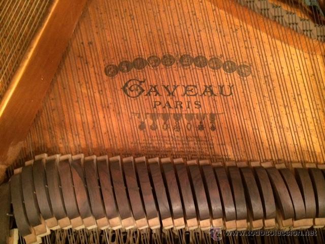 Instrumentos musicales: PIANO COLIN GAVEAU PARIS, ANTIGUEDAD. SE CONSIDERARIAN OFERTAS SERIAS - Foto 9 - 52966126