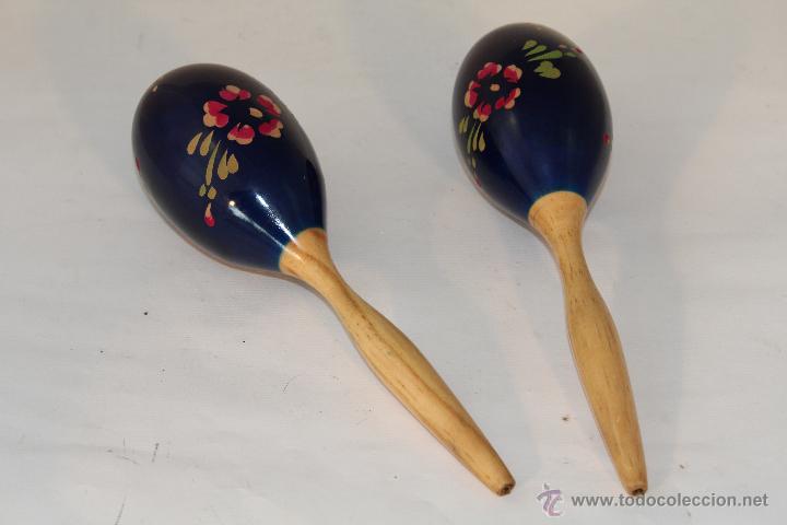 Instrumentos musicales: MARACAS MEXICANAS - Foto 2