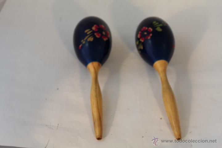 Instrumentos musicales: MARACAS MEXICANAS - Foto 4
