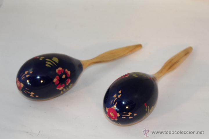 Instrumentos musicales: MARACAS MEXICANAS - Foto 5
