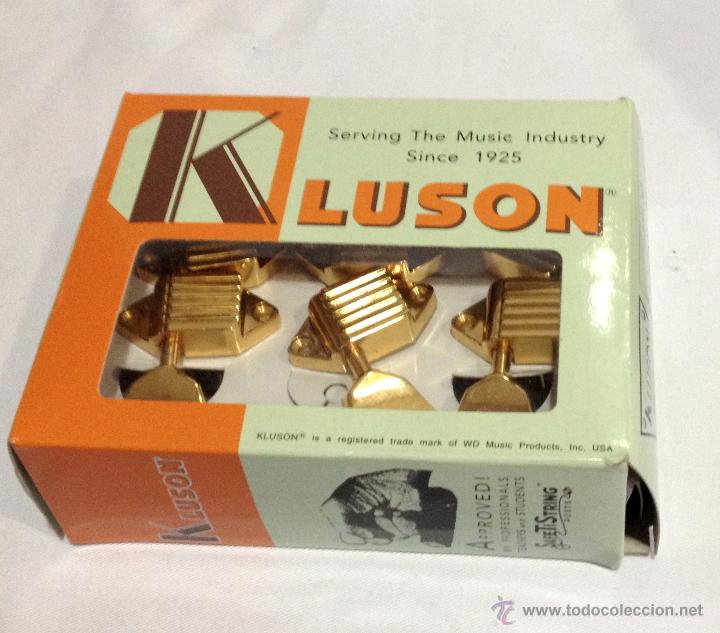 Clavijero kluson waffleback 3+3 dorado original - Vendido en Venta Directa  - 53893154