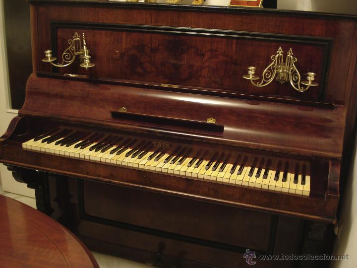Instrumentos musicales: Piano antiguo, marca Kaps - Foto 3