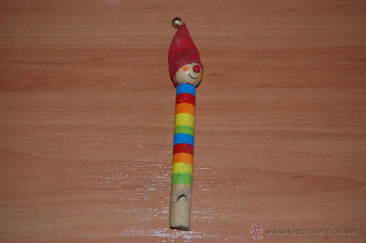 Instrumentos musicales: ANTIGUO Y PRECIOSO SILBATO DE MADERA. - Foto 1