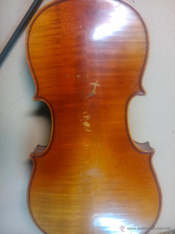 Instrumentos musicales: Viol&iacute;n con etiqueta copy of Antonius Stradivarius - Foto 4