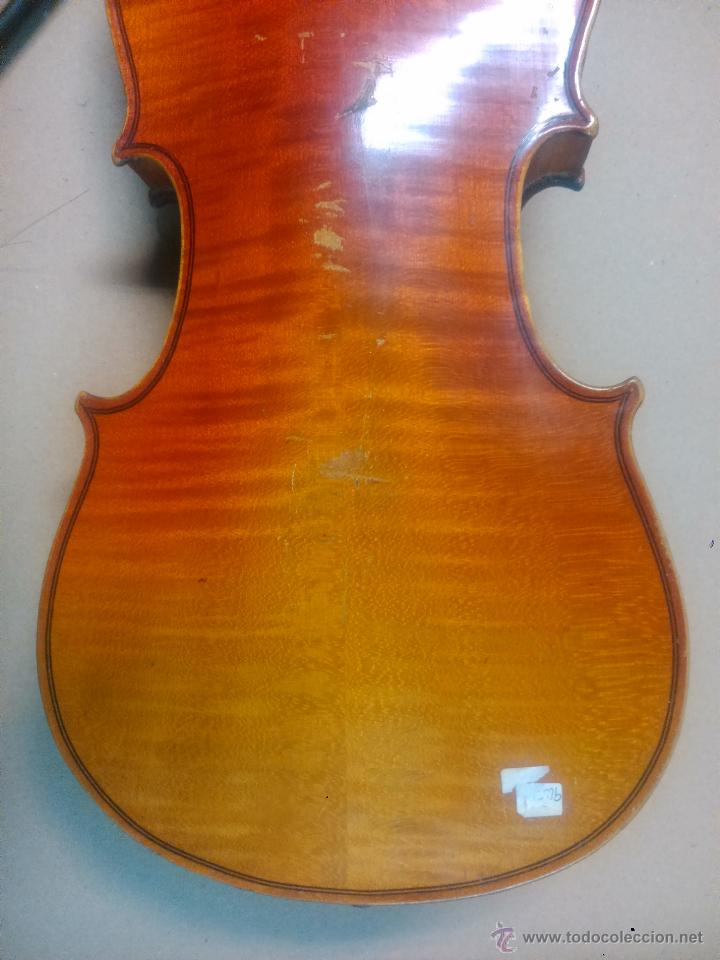 Instrumentos musicales: Viol&iacute;n con etiqueta copy of Antonius Stradivarius - Foto 6