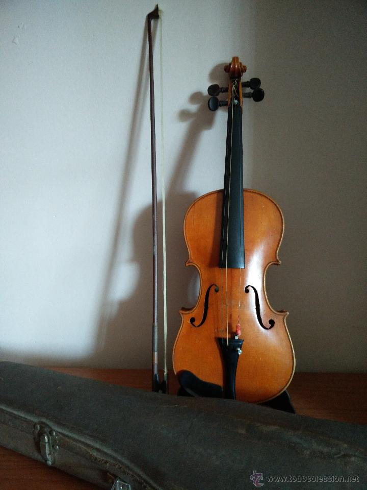 Antiguo violin 3/4 con estuche y arco - Vendido en Subasta - 32068982