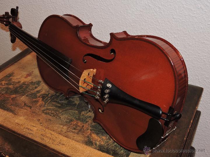 Instrumentos musicales: VIOLIN A&Ntilde;O 1900 FABRICADO EN FRANCIA - Foto 4