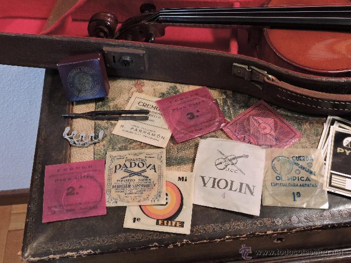 Instrumentos musicales: VIOLIN A&Ntilde;O 1900 FABRICADO EN FRANCIA - Foto 7