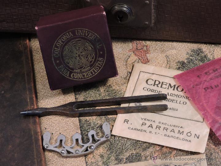 Instrumentos musicales: VIOLIN A&Ntilde;O 1900 FABRICADO EN FRANCIA - Foto 11