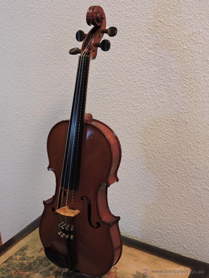 Instrumentos musicales: VIOLIN A&Ntilde;O 1900 FABRICADO EN FRANCIA - Foto 12
