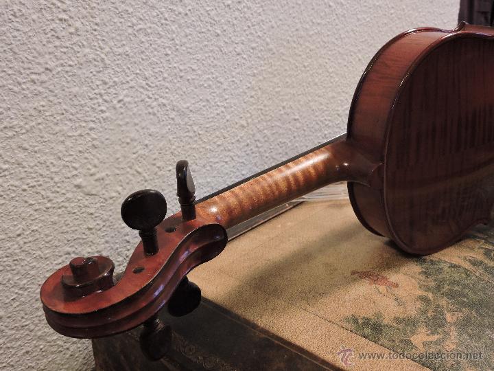 Instrumentos musicales: VIOLIN A&Ntilde;O 1900 FABRICADO EN FRANCIA - Foto 14