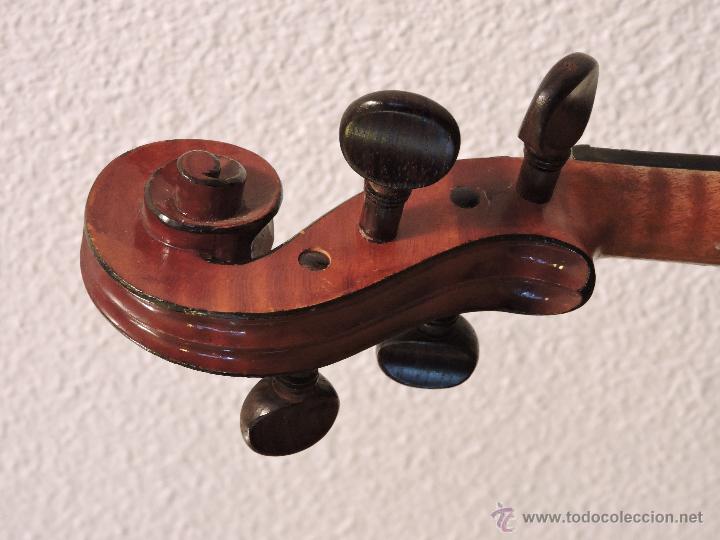 Instrumentos musicales: VIOLIN A&Ntilde;O 1900 FABRICADO EN FRANCIA - Foto 22