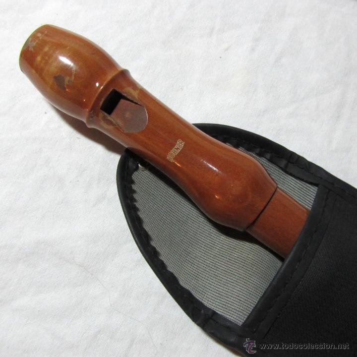 Instrumentos musicales: Flauta de madera Hohner con funda - Foto 1
