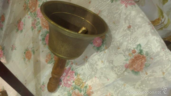 Instrumentos musicales: campana de mano gran tama&ntilde;o - Foto 2