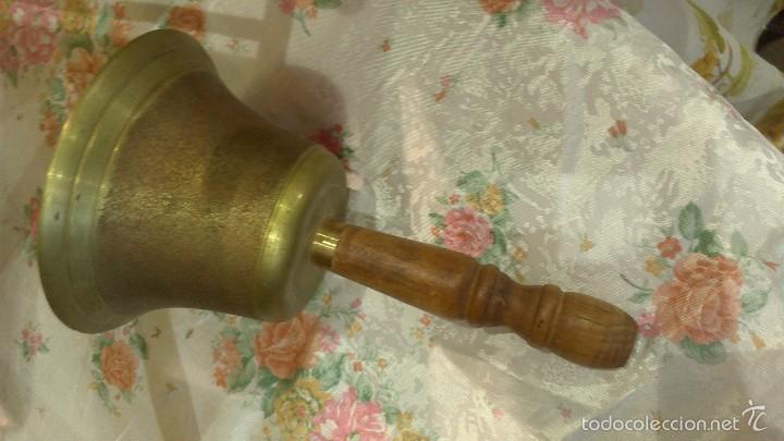 Instrumentos musicales: campana de mano gran tama&ntilde;o - Foto 3