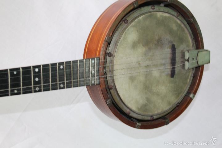 Instrumentos musicales: BANJO ANTIGUO DE 5 CUERDAS - Foto 13